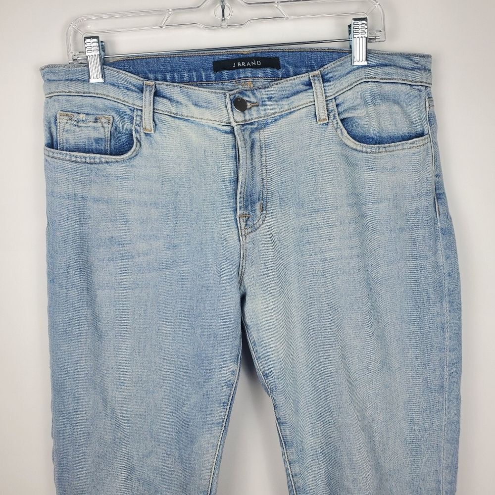 J BRAND cropped Ellis love cat light wash Denim ankle jeans Womens 30 Casual - Picture 4 of 9